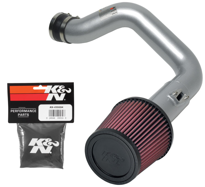 Chevrolet Cobalt SS Performance Air Intake - K&N Engineering - Typhoon Short Ram - Silver - `05-`06